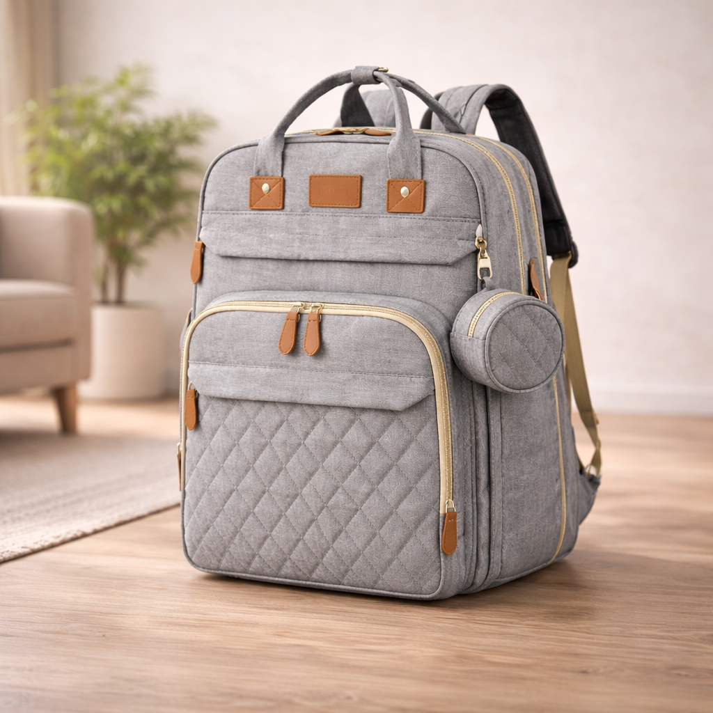 Zaino Fasciatoio 3-in-1 con Lettino Integrato